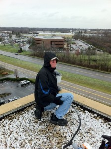 Tim R Roof camera snow 1