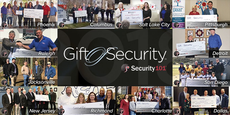 Gift of Security 2018 Award Winners