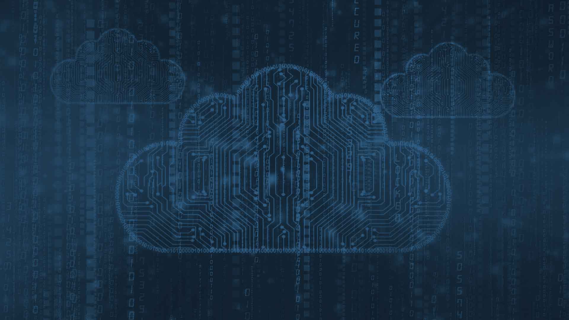 Cloud-based security graphic
