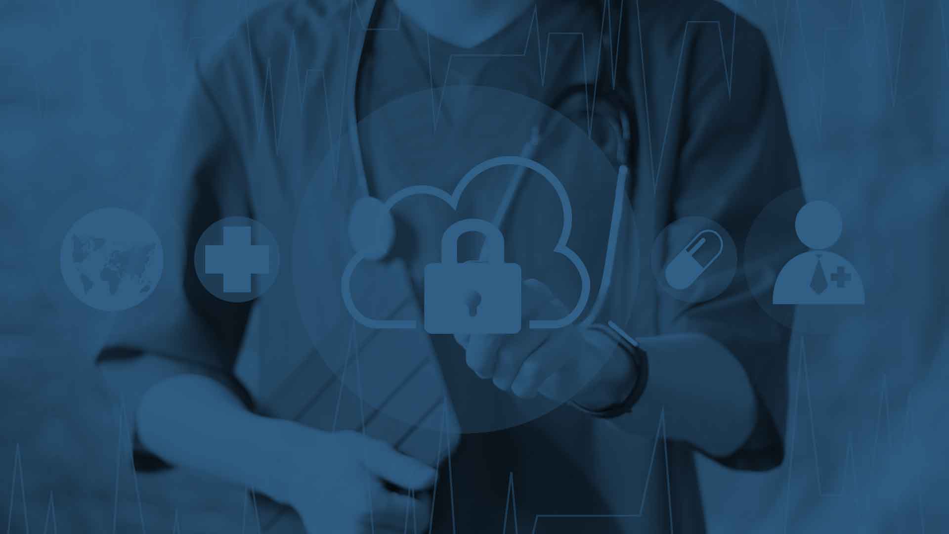Healthcare worker choosing a healthcare security solution