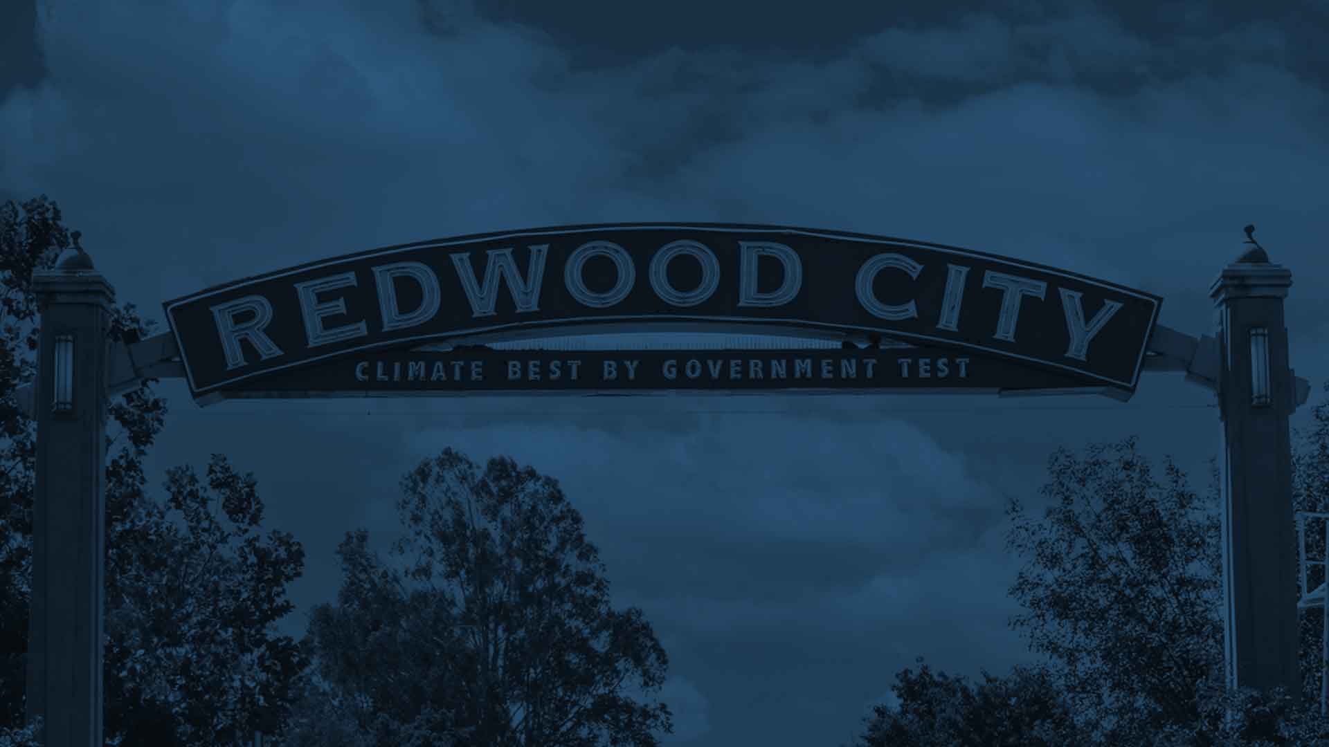 Redwood City sign