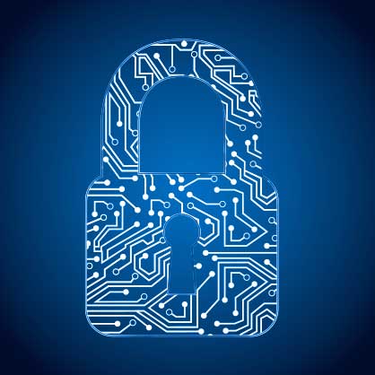 Lock graphic