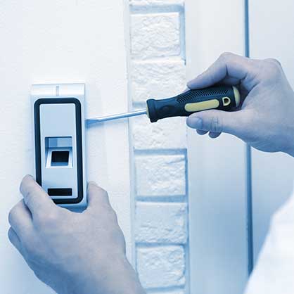 Access control system installation