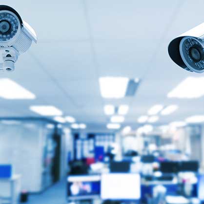 CCTV camera monitoring enterprise