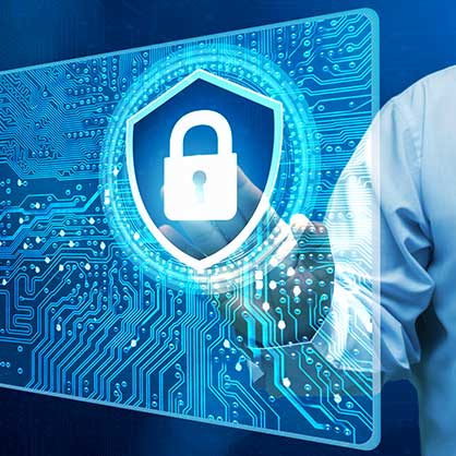 Security solutions touchscreen