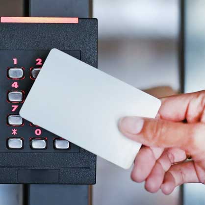 Keycard access control