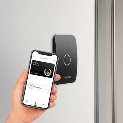 Openpath access control mobile credentials