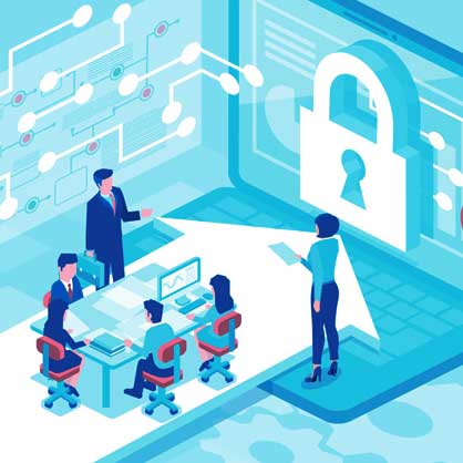Security team graphic