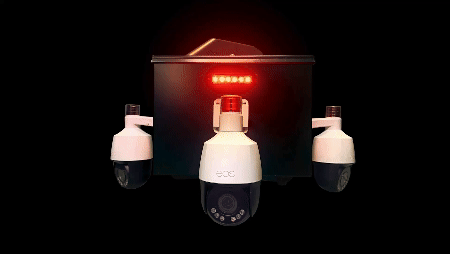 Mobile Surveillance Trailer – Trailer Head lights